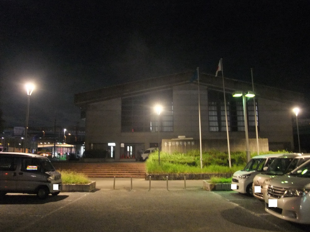 大山崎町体育館(受付19時〜・開始19時半〜)。長岡京市の、元 同志社高校写真部部長 増田真知宇 ( ますだまちう )先生ご撮影 大山崎町体育館(受付19時〜・開始19時半〜)。長岡京市の、元 同志社高校写真部部長 増田真知宇 ( ますだまちう )先生ご撮影